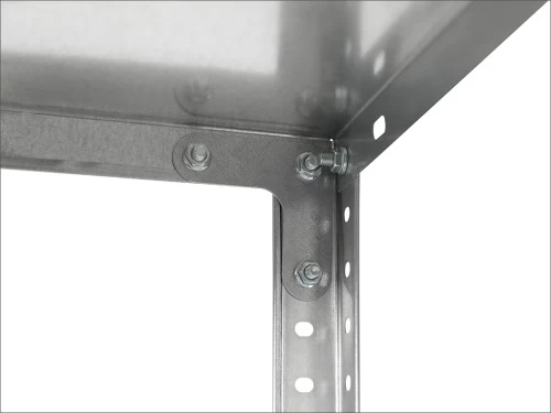 Стеллаж металлический Практик ES 150KD/75x30/4 оцинкованный