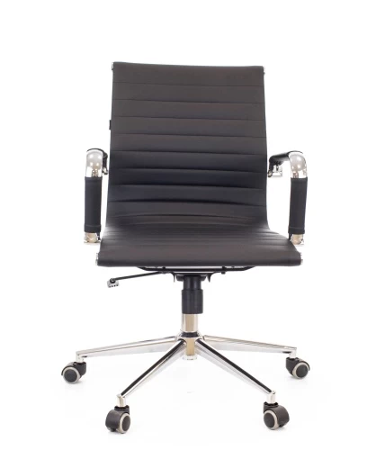 Кресло Leo T (экокожа черная)
