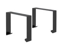 Комплект кронштейнов кабель-канала (2 шт.) антрацит Комплект кронштейнов кабель-канала (2 шт.) антрацит