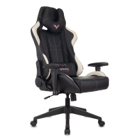 Игровое кресло Бюрократ Zombie VIKING 5 AERO (экокожа черная/экокожа белая)