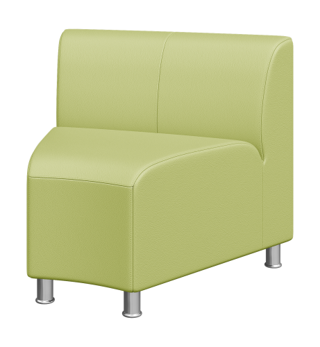 Модуль 45° Микс (Ecotex 3006 фисташковый кожзам)